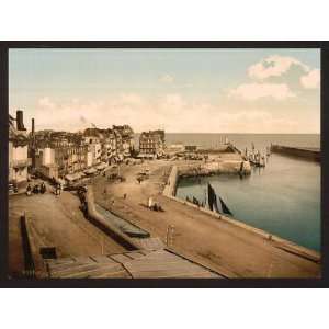   Reprint of The wharf from the harbor, Tréport, France: Home & Kitchen