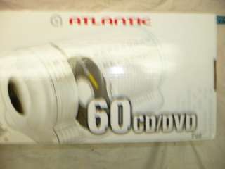 atlantic 60 cd/dvd hard case 2005 76305048 new in original box never 