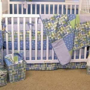  Trend Lab Baby Trend Lab Nantucket Blue Crib Sheet: Baby