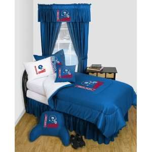  New York Giants NY Dorm Bedding Comforter Set: Sports 