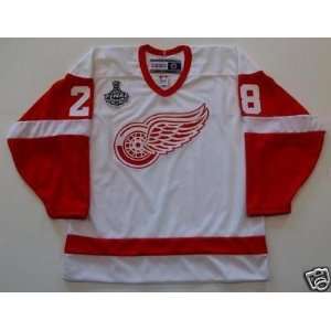 Brian Rafalski Detroit Red Wings 09 Stanley Cup Jersey   Small  