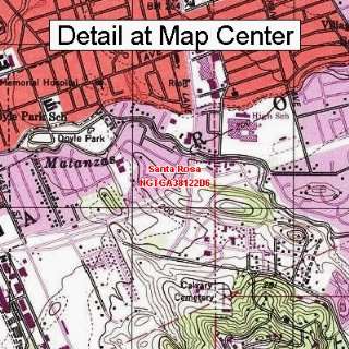   Map   Santa Rosa, California (Folded/Waterproof)