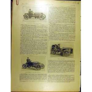   1902 Motor Car Renault Huilier Bardin Girardot French