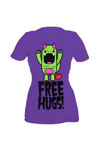 So So Happy Tribe Free Hugs Girls T Shirt  