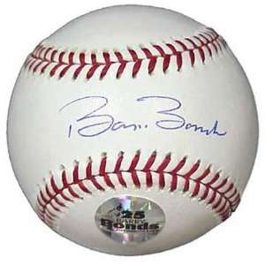  Barry Bonds Autographed Baseball