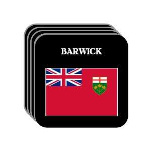  Ontario   BARWICK Set of 4 Mini Mousepad Coasters 