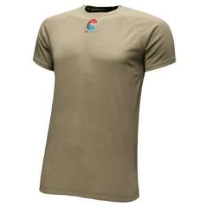  Base Layer Khaki Control T Shirt Short Sleeve, MD: Home 