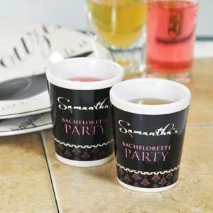  Damask Party Shot Glasses (Set of 2)