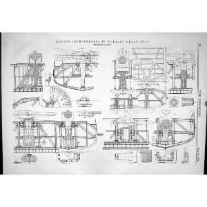  Engineering 1879 Krupp Improvements Working Heavy Guns 