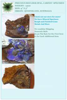 BOULDER OPAL, 14ozs ROUGH  