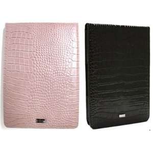  JAVOedge Pink & Black Croc Flip Style Case for the  