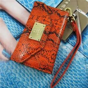  Luxury Designer Embossed Python Snake Synthetic Leather 