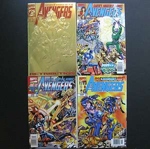 Marvel Comics The Avengers   Lot of 4 comic books  