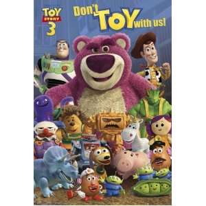 Toy Story 3   Disney / Pixar Movie Poster (Dont Toy With Us / The 