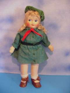 1940s Georgene Averill 13 Girl Scout Cloth All Orig.  