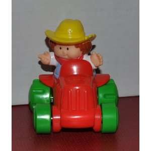 Little People Farmer on Tractor 1996 (McDonalds)   Replacement Figure 