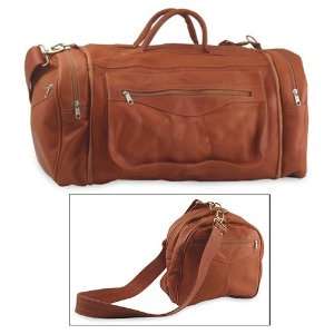   Dual Function Leather Travel Bag, Brazil (medium)