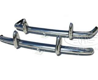 Triumph TR4 TR4A TR5 TR250 stainless steel bumpers, TR 4 A IRS 4A TR 5 