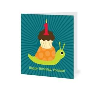  Birthday Greeting Cards   Sweet Snail: Boy By Hello Little 