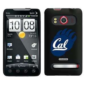  UC Berkeley Cal Bear Paw on HTC Evo 4G Case  Players 
