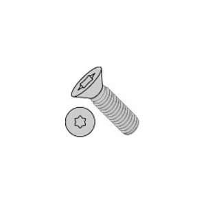 Torx Flat Machine Screw Fully Threaded Zinc 10 32 X 5/8 (Pack of 8,000 