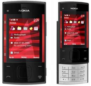   NOKIA X3 T MOBILE GSM 3MP Unlocked Touch Phone Red 758478020876  