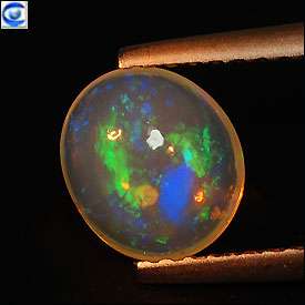 71ct Best Grade Genuine Hot Multicolored Rainbow Opal  