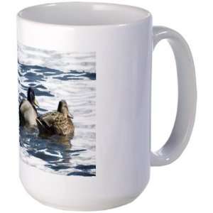  His and Hers Mallard Hobbies Large Mug by  