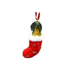  Santas Little Pals Black Doxie Ornament