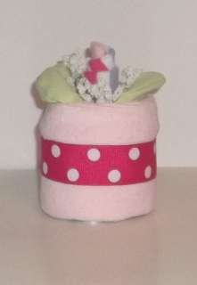 SOCK ROSE DIAPER CUPCAKE~DIAPER CAKES~GIFTS BY JAYDE  
