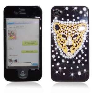  iPhone 4/4s Bling crystal Rhinestone 3D Cross cover Cell 
