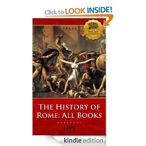 The History of Rome  All Books   Enhanced Livy, Wyatt North, Bieber 