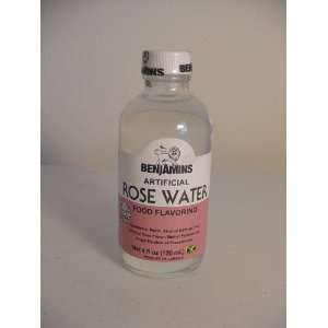  Benjamins Rose Water   4 fl oz (120ml): Health & Personal 