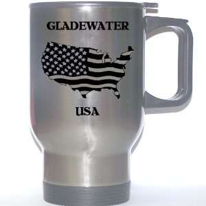  US Flag   Gladewater, Texas (TX) Stainless Steel Mug 
