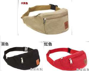   Canvas Bumbag Hiking Travel Fanny Pack Belt Waist Bags 308 3 color