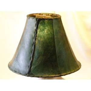  Green Rawhide Bell Lamp Shade 20 Home Improvement