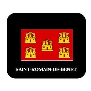   Poitou Charentes   SAINT ROMAIN DE BENET Mouse Pad 