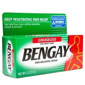  Bengay  Pain Relief, Greaseless, 2oz: Health & Personal 
