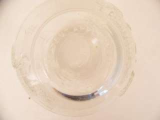Vintage Old Globe Earth Ball Glass Canning Jar Wax Seal  