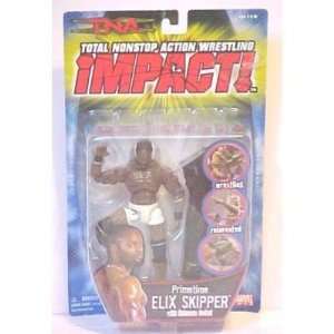 TNA Impact Primetime Elix Skipper Figure with Entrance Jacket