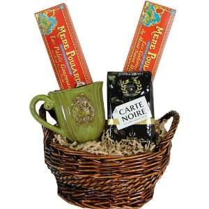 French Cafe Gift Basket Coffee, Cookies Grocery & Gourmet Food