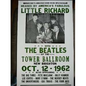  The Beatles and Little Richard at the Tower Ballroom 