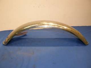 Stainless Front Fender Ducati Benelli Italian? D64  