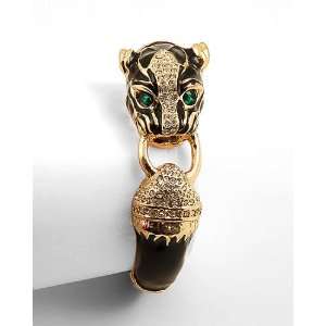  Cubic Zirconia Panther Gold Bracelet: Home & Kitchen