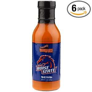   Tailgate Medium Wing Sauce, 12 Ounce Glass Bottles (Pack of 6