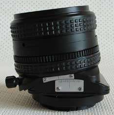 MC 2.8/80mm TILT/SHIFT lens (11mm shift / 8° tilt), for most 35mm 