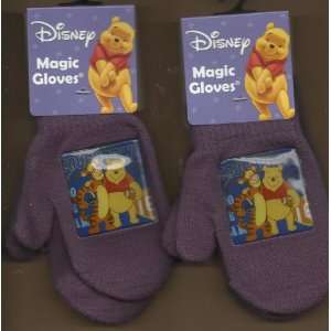  Disney Winnie the Pooh and Tigger Magic Gloves Mittens for 