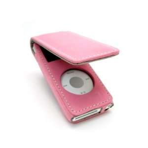 Pink Micro suede Flip Case for Apple iPod Nano 2GB 4GB 8GB 