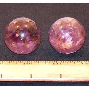  Amethyst Crystal Spheres A/B Grade (Brazil) (1 1/2   2 