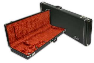 Fender Deluxe Hardshell Bass Case Black/Orange NEW  